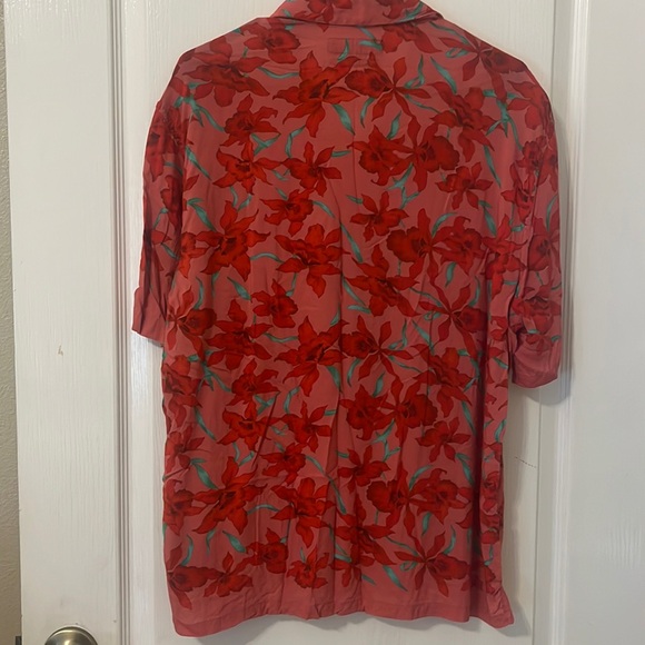 All Saint’s Relaxed Camp Shirt Virgen de Guadalupe Rare Print Large - Picture 3 of 5